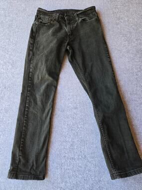 Levi's 511 Men's Jeans Standard Slim Fit 5-Pocket Stretch Flex Charcoal 29x28
